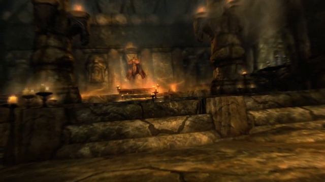 Insane Skyrim boss battle (Vokun legendary difficulty) смотреть онлайн
