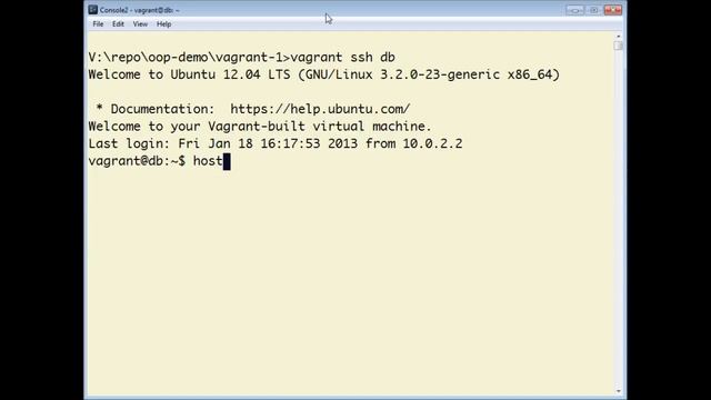02 vagrant ssh смотреть онлайн