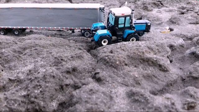 Колхоз часть-2 "Застрял в болоте" мини-мульт из пластилина! смотреть онлайн