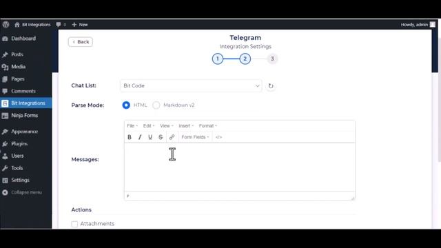 (Free) Integrating Ninja Forms with Telegram | Step-by-Step Tutorial | Bit Integrations смотреть онлайн