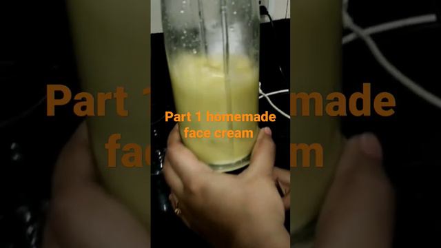 Part1 Homemade Face Cream.  #natural #facecream #shortsfeed #shortvideo #vlog