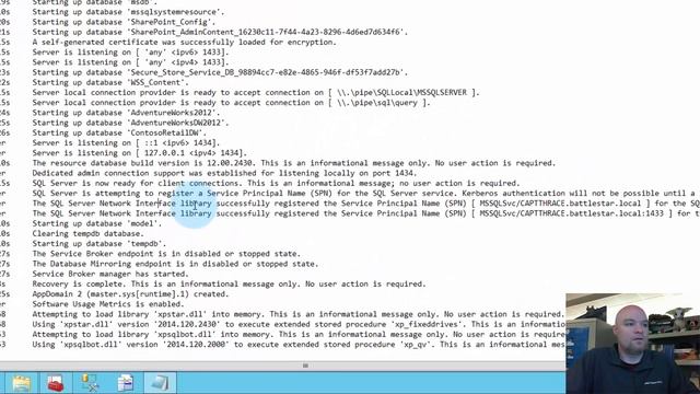 SQL Service Principal Names смотреть онлайн