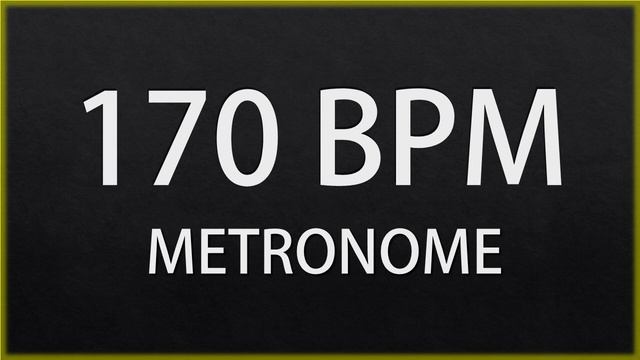 170 BPM - METRONOME смотреть онлайн