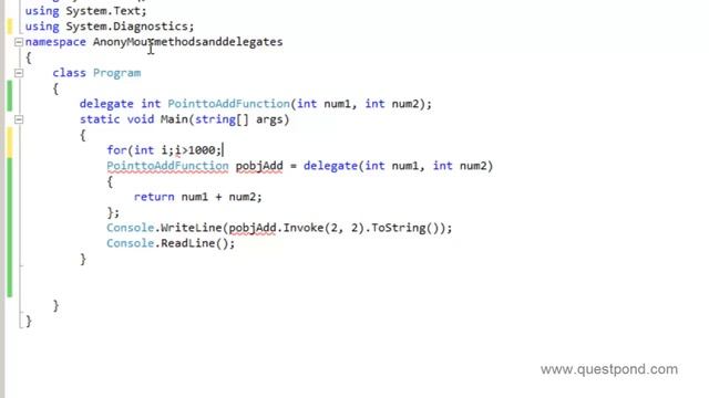 Anonymous methods in c# .Net step by step - Interview Question. смотреть онлайн