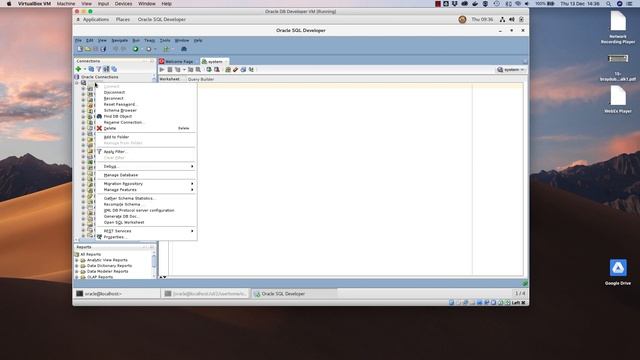 Connect to Oracle VM & Create a DB User/Schema смотреть онлайн