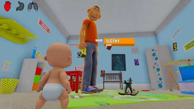 Baby Floods House With GRIMACE SHAKE! смотреть онлайн