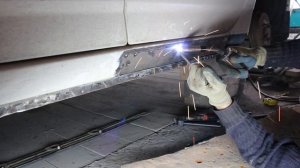 Восстановление порога тойота королла 120