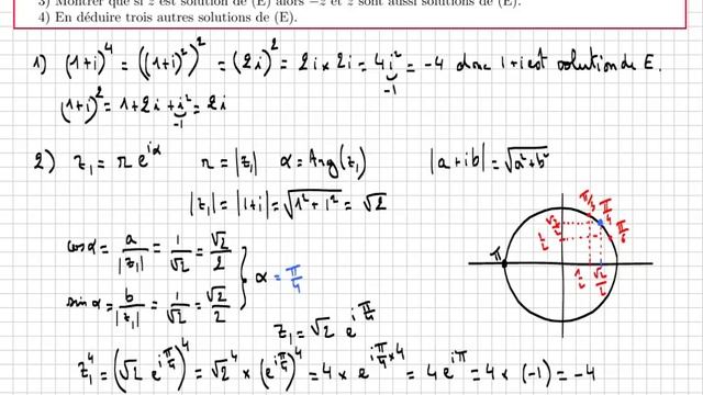 Nombre Complexe • Exercice Type Bac • Équation • Forme exponentielle • Argument • Conjugué IMPORTAN смотреть онлайн