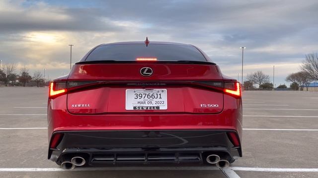 2022 Lexus IS500 Short Launch. #Lexus #IS500