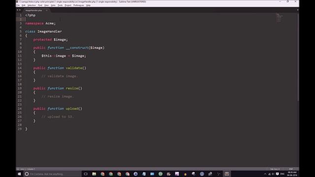 SOLID Principles - Single Responsibility (PHP Tutorial Part 1/5) смотреть онлайн