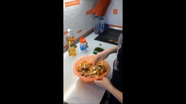 Как приготовить Филе индейки с овощами в духовке смотреть онлайн