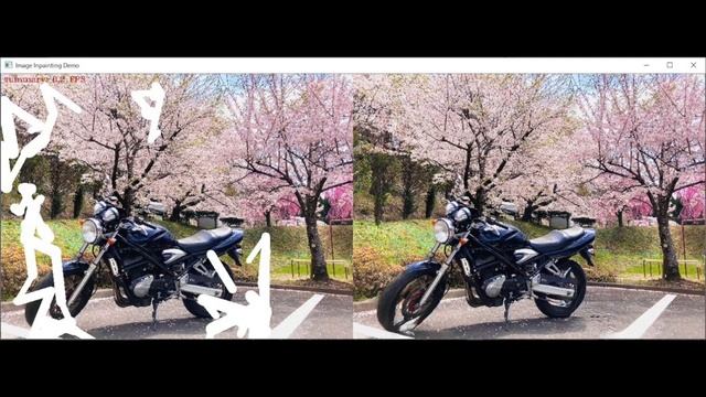 Image Inpainting Demoを実行してみた。 смотреть онлайн