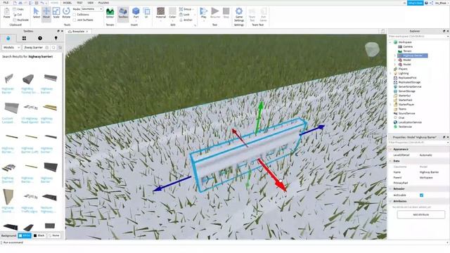 How To Make Highway In Roblox Studio - RedVille #1 смотреть онлайн