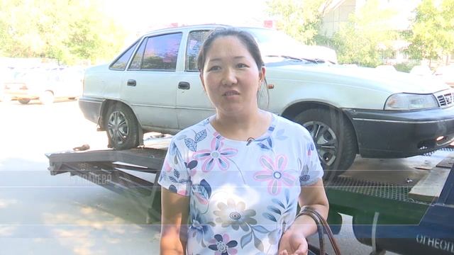 Пропавший со штрафстоянки автомобиль нашли в Костанае смотреть онлайн