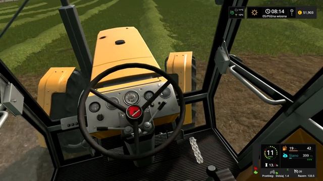 Sianokosy z nowa prasą. ☆ FS17 ☆ "PROWIZORKA" #51 ㋡ Anton смотреть онлайн