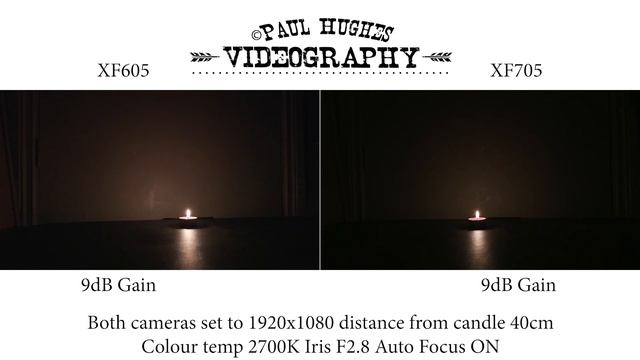Canon XF605 & XF705 Low Light Comparison ** USER REVIEW ** смотреть онлайн