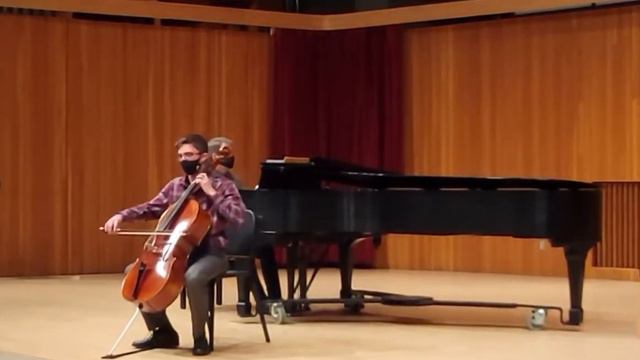 ASI (American Suzuki Institute) Honors Recital 2021 Elegy by Faure Luke Templin смотреть онлайн