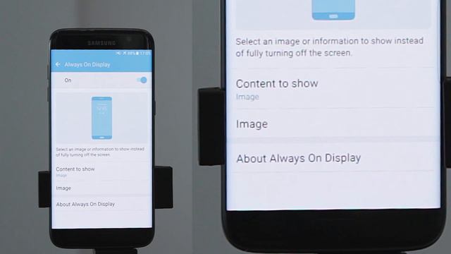 Demo: Always-on Display on the Samsung Galaxy S7 and S7 Edge смотреть онлайн