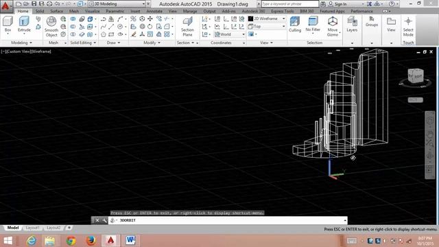AUTOCAD Design Totorial on Stairs смотреть онлайн