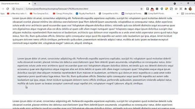 12 BOOTSTRAP - Jumbotron