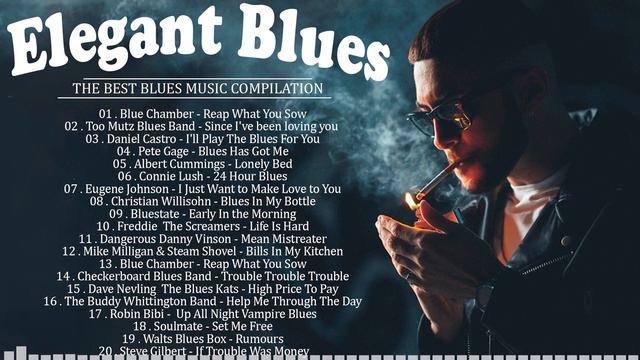 🎸Elegant Blues 🎼 Slow Blues Ballads Music To Relax 🎼 Song Blues Suits Harvey Specter