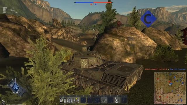 War Thunder: НЕВИДИМЫЕ ТАНКИ В АРКАДЕ, ПОЛНЫЙ АБЗАЦ!