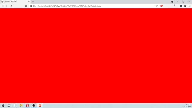 Disco Lights Effect using JavaScript | JS Demo Project 5 Prompt | Learn HTML, CSS, JS смотреть онлайн