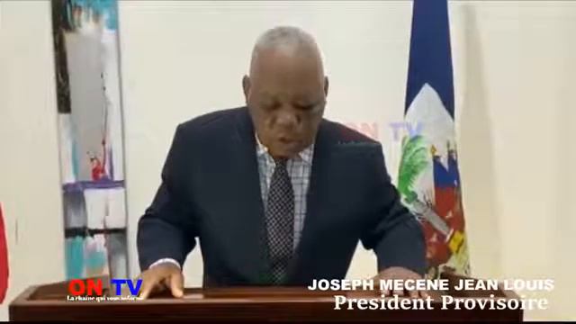 Video kote Andre Michel ap dikte e fè fòse Prezidan Pwovizwa opozisyon an li diskou a pran lari смотреть онлайн