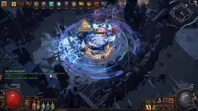 Path of Exile - Legion Cyclone Slayer Build - 3.7 Gameplay смотреть онлайн