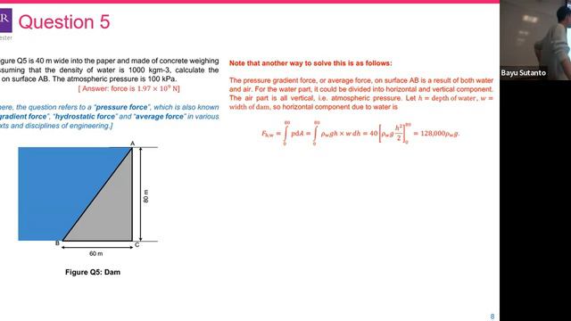 Tutorial for Undergraduate Students at The University of Manchester: Fluid Mechanic - Hydrostatic смотреть онлайн