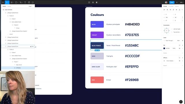 Figma - Créer des styles, des couleurs, des typographies réutilisables - Les basiques #3 смотреть онлайн