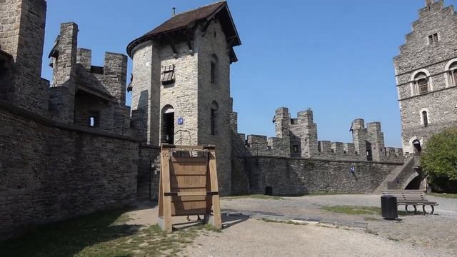 Gravensteen Castle, Castle of the Counts Gent Belgium/ Burg Gravensteen смотреть онлайн