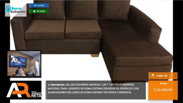 Subasta Asenzo Reta смотреть онлайн