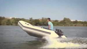 Складной  РИБ 340  UWM тест драйв