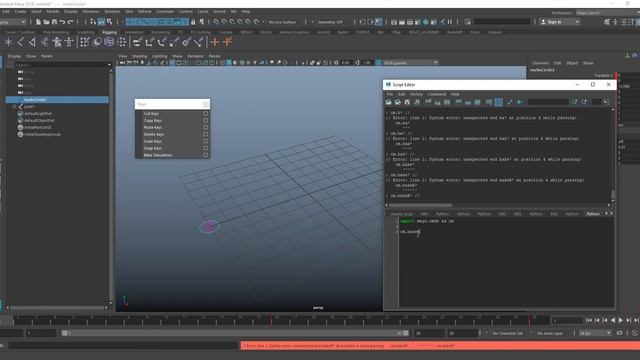 maya python script bake animation смотреть онлайн