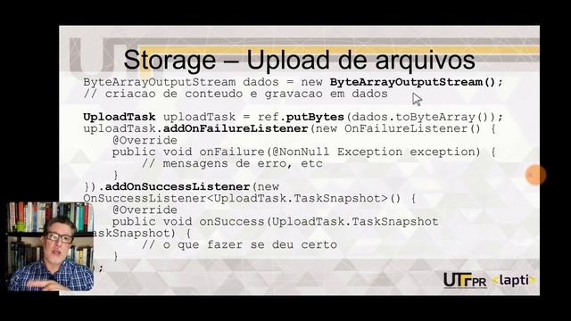 Firebase Storage Palestra (1A) смотреть онлайн