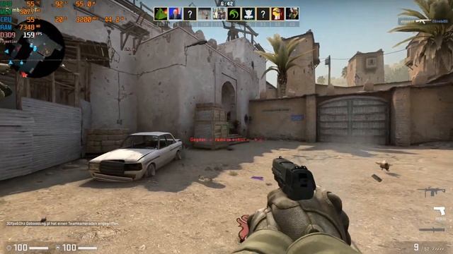CS:GO mit AMD Radeon RX 5500 XT und AMD Ryzen 7 1700 смотреть онлайн