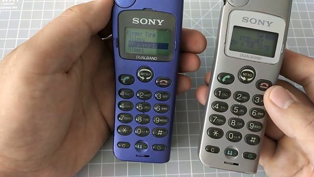 Sony CMD-CD5 BRICK Mobile phone menu browse, ringtones, games, wallpapers смотреть онлайн