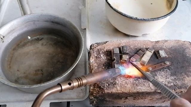 СЕРЕБРО. Как отпаять серебренные контакты. смотреть онлайн