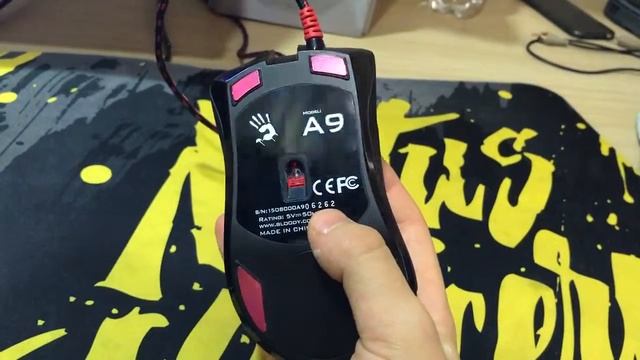 Краткий обзор моей мышки A4 bloody A9 смотреть онлайн