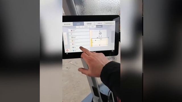 Управление AMAZONE Pantera через ISOBUS терминал Trimble смотреть онлайн