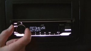 Обзор процессорной автомагнитолы JVC KD-T992BT