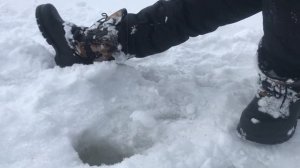 Ловля плотвы в марте на мормышку. МЕТРОВЫЙ ЛЁД. Зимняя рыбалка 2023. Плотва весной.