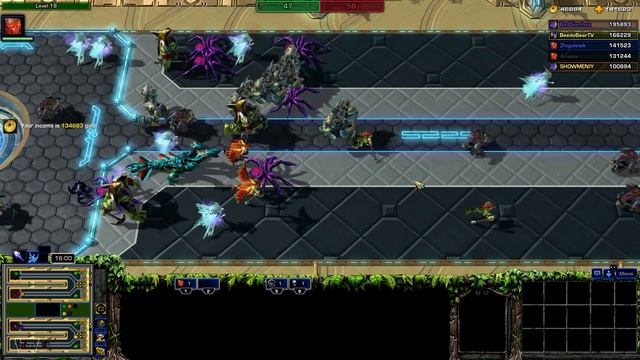 Золотые Драконы! [Hero Line Wars] ● StarCraft 2 смотреть онлайн