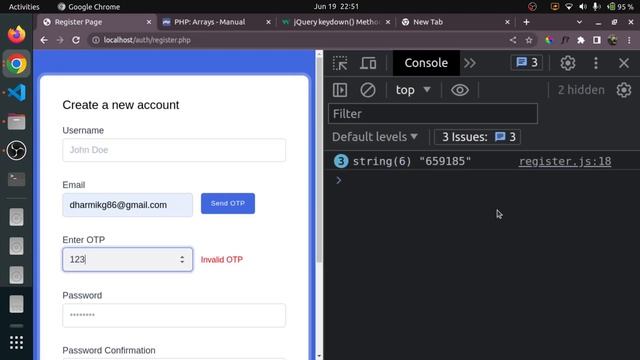 Complete Auth System Part-7 (Login & signup) using just php, mysql, jquery, html, css, javascript смотреть онлайн
