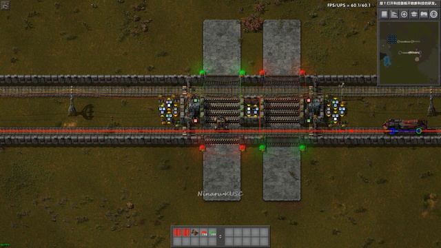 Factorio Railway Level Crossing смотреть онлайн