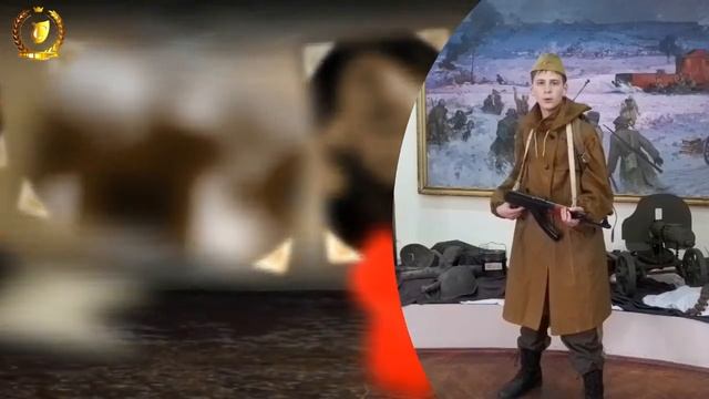 Участник акции "Читаем о войне" Кривицкий Степан . Стихотворение "О войне " смотреть онлайн