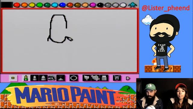 Mario Paint - Slick And Steph GTP