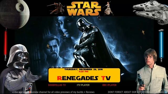 BRETTUS BUILDS STAR WARS EDTION FOR KODI , SMC , JARVIS 16.1 смотреть онлайн