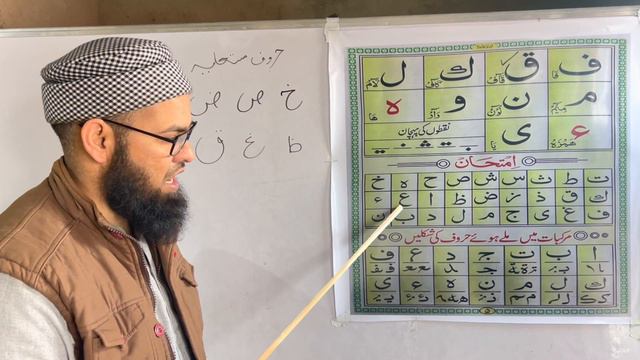 Tajweed e Quran || Sabaq/Takhti No. 1 - Part 2 || Mufti Mushtaq Sahab смотреть онлайн
